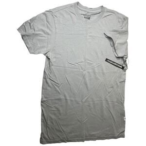 Bridgeforth grey short sleeve tee shirt 100% cotton Medium NWT